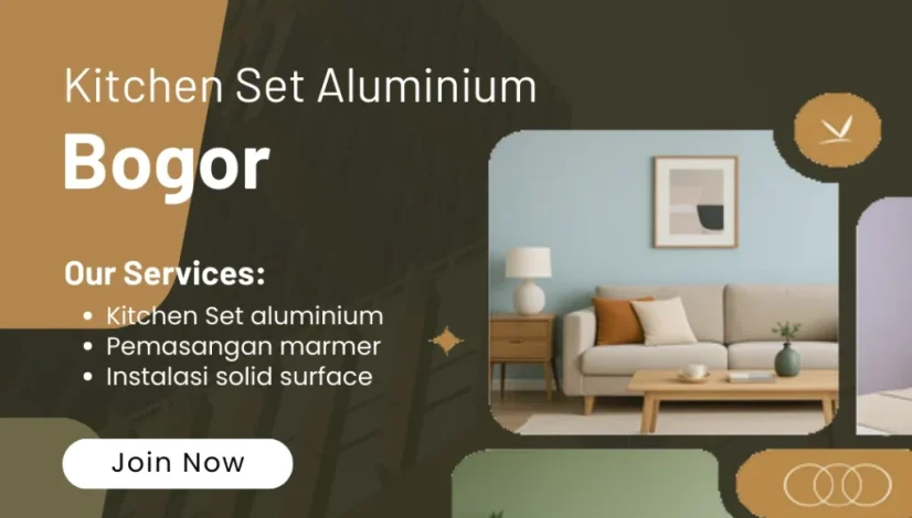 Kitchen Set Aluminium Bogor