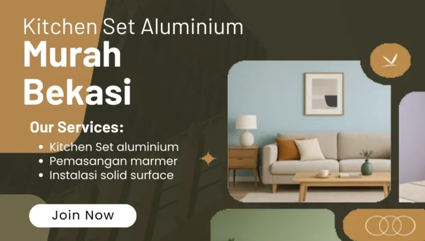 Kitchen Set Aluminium Murah Bekasi