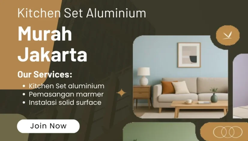 Kitchen Set Aluminium Murah Jakarta