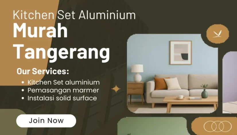 Kitchen Set Aluminium Murah Tangerang