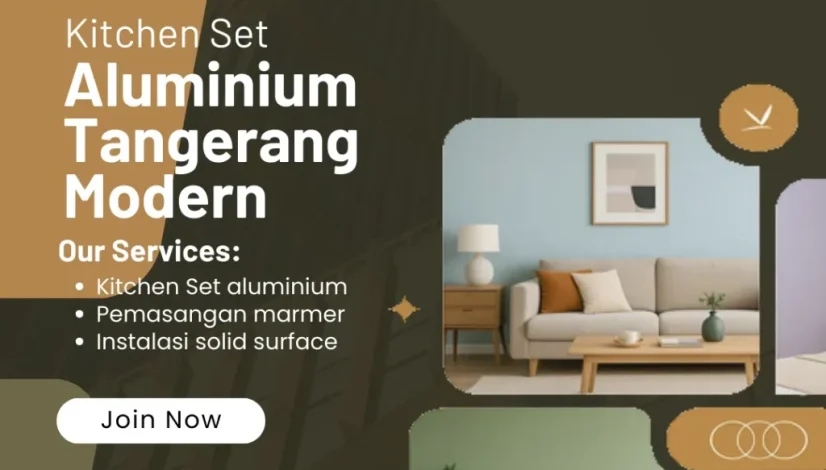Kitchen Set Aluminium Tangerang Modern