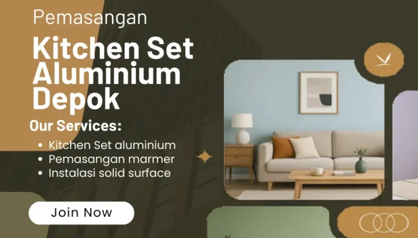 Pemasangan Kitchen Set Aluminium Depok