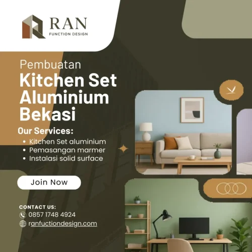 Pembuatan Kitchen Set Aluminium Bekasi