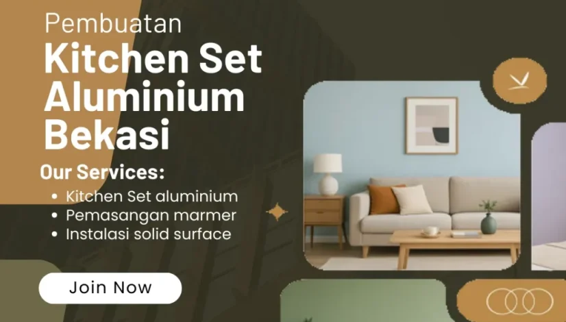 Pembuatan Kitchen Set Aluminium Bekasi