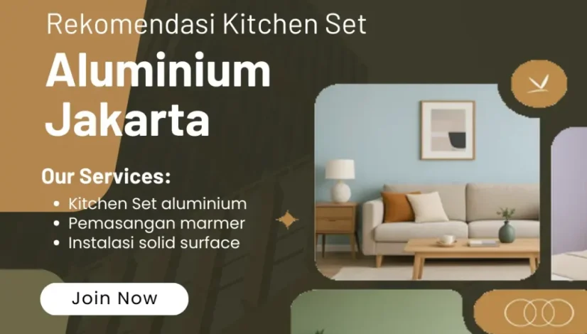 Rekomendasi Kitchen Set Aluminium Jakarta