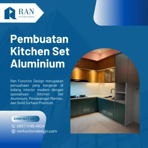 Pembuatan Kitchen Set Aluminium
