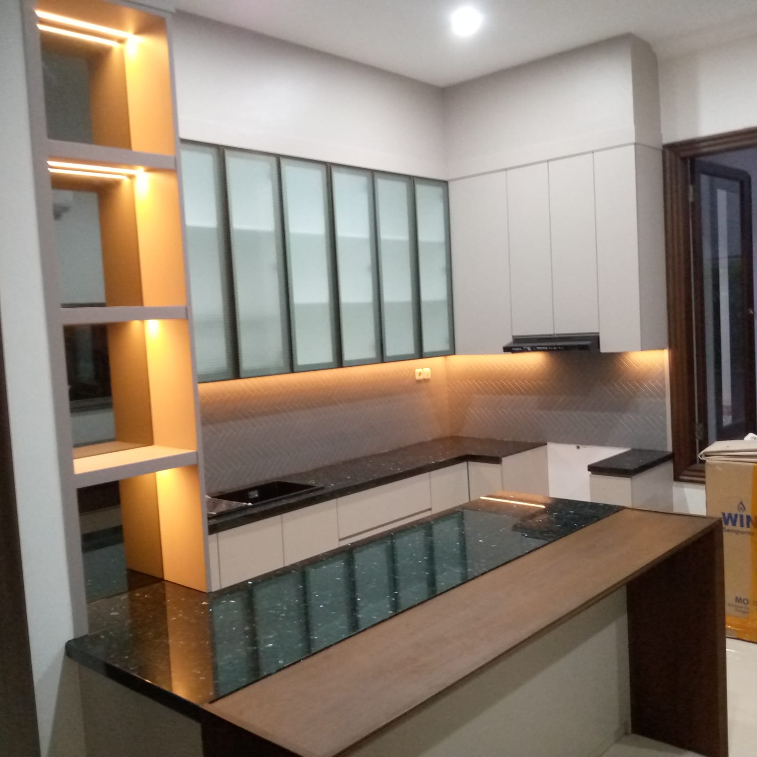 kitchenset aluminium di depok